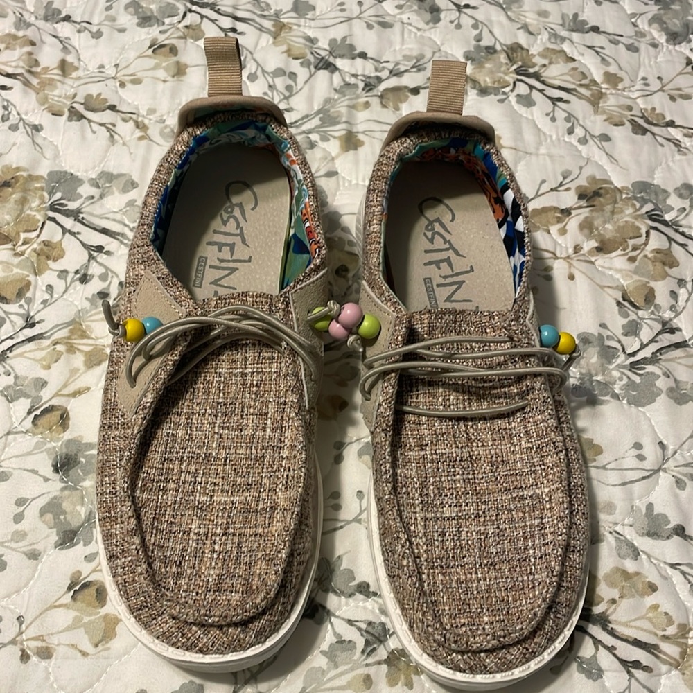 CESTFINI  Slip On Loafer Size 38 BROWN!